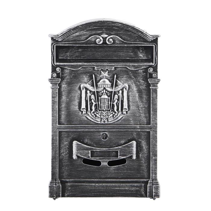 Ящик почтовый № 4010В старое  серебро (4)